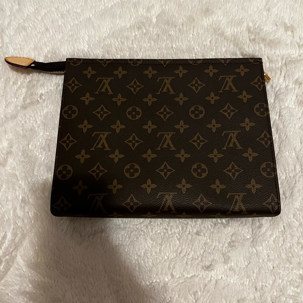Clutch (Toiletry) Brown bag